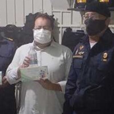 Parceria entre Guarda Civil de Ilhéus e o MPT garante entrega de kits de prevenção contra a Covid-19