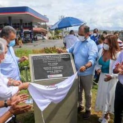 Prefeito Mário Alexandre e governador Rui Costa entregam duplicação da BA-001 e anunciam novas obras