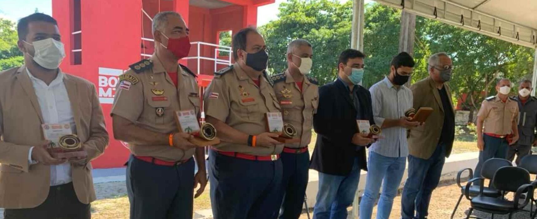 Presidente da Câmara participa de inauguração de Torre de Treinamento para Salvamento em Altura, do Corpo de Bombeiros
