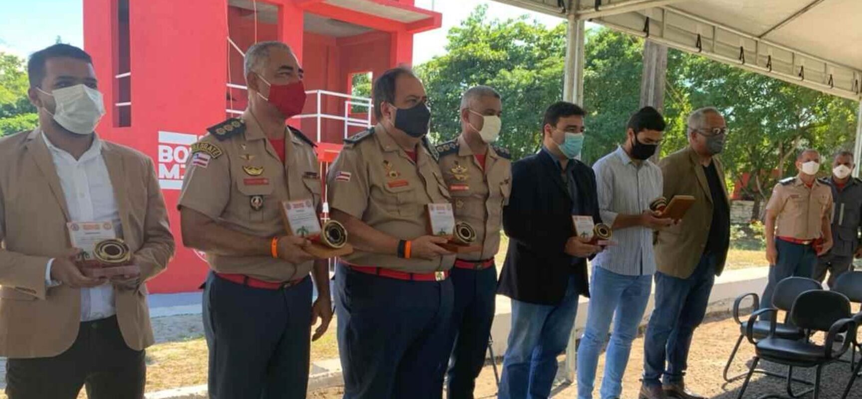 Presidente da Câmara participa de inauguração de Torre de Treinamento para Salvamento em Altura, do Corpo de Bombeiros