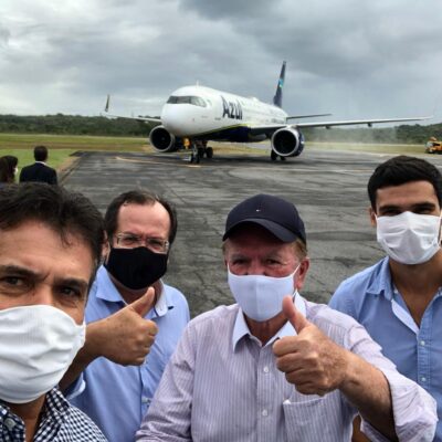 Azul inicia operação de voos comerciais para Ilha de Comandatuba, na Bahia