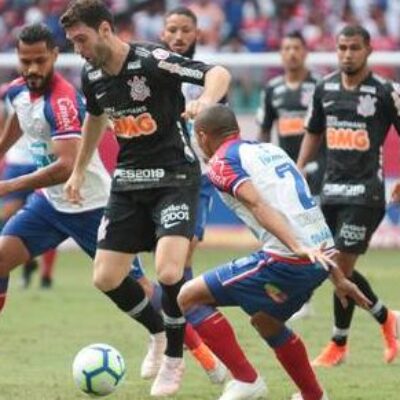 Bahia fica no empate com o Corinthians em Pituaçu pelo Brasileirão