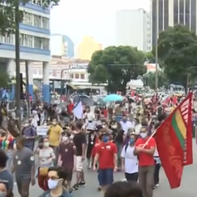 Capitais registram protestos contra o presidente Jair Bolsonaro neste sábado