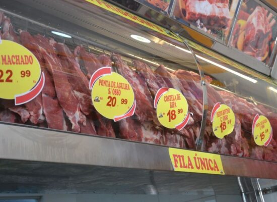 Consumo de carne no Brasil é o menor desde 1996