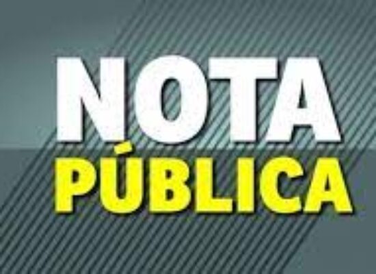 PREFEITURA DE ILHÉUS: *NOTA PÚBLICA*