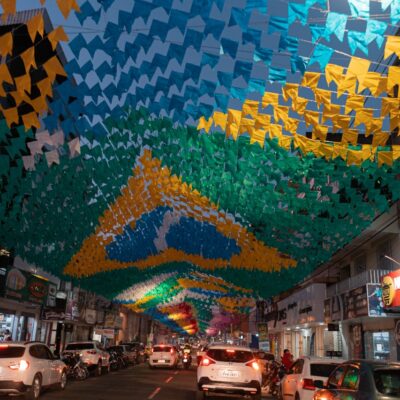Itabuna em clima junino: FICC promove decoração da cidade para o São João