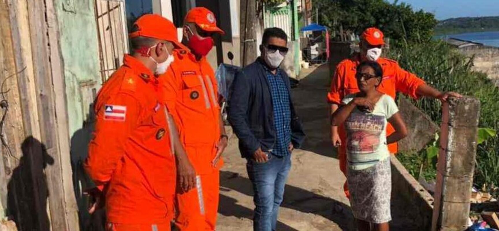 Presidente da Câmara acompanha trabalho de vistoria técnica em áreas de risco nos altos e morros de Ilhéus