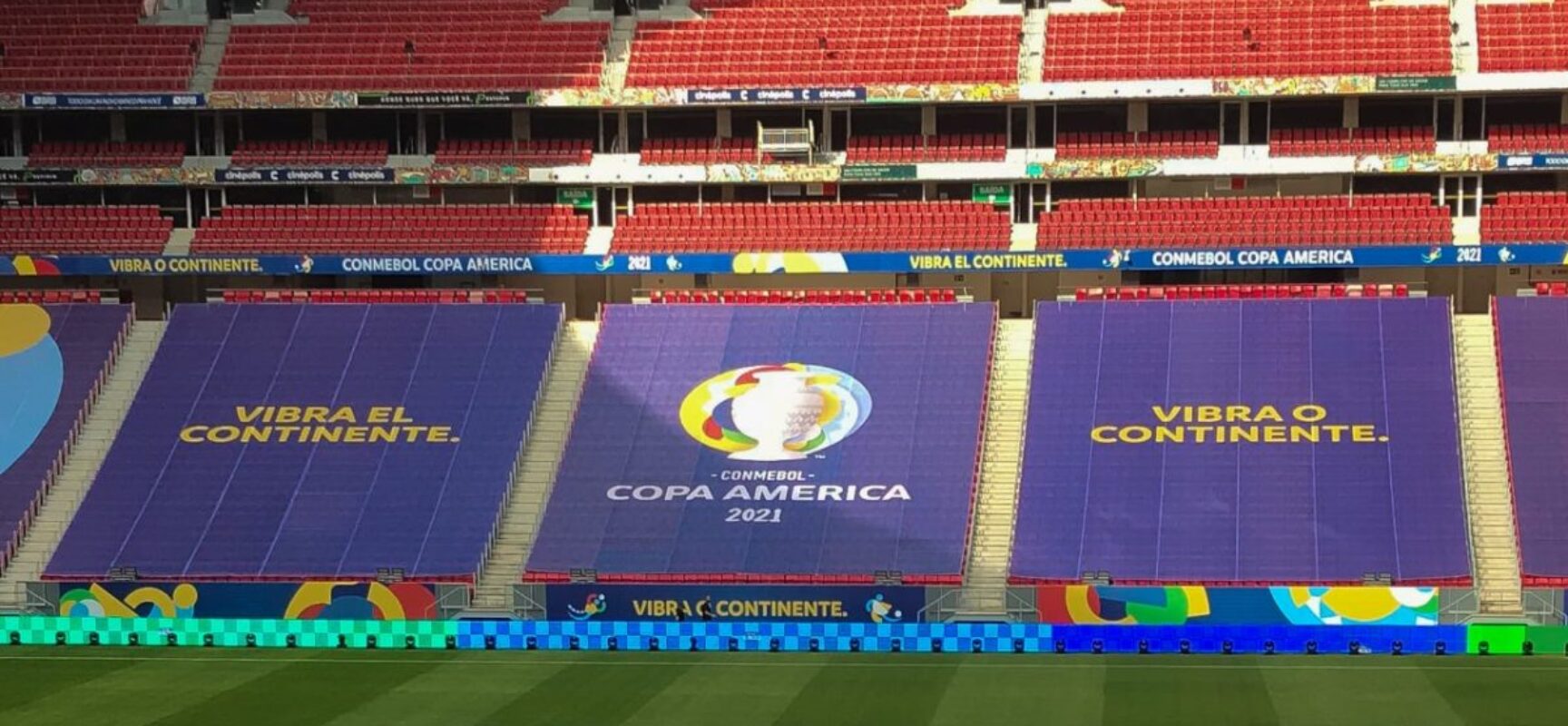 Taxa de incidência de Covid-19 na Copa América é maior que no país inteiro