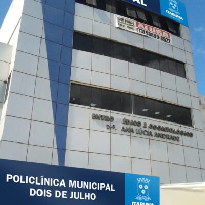 Policlínica Municipal Dois de Julho vai funcionar em novas instalações em Itabuna