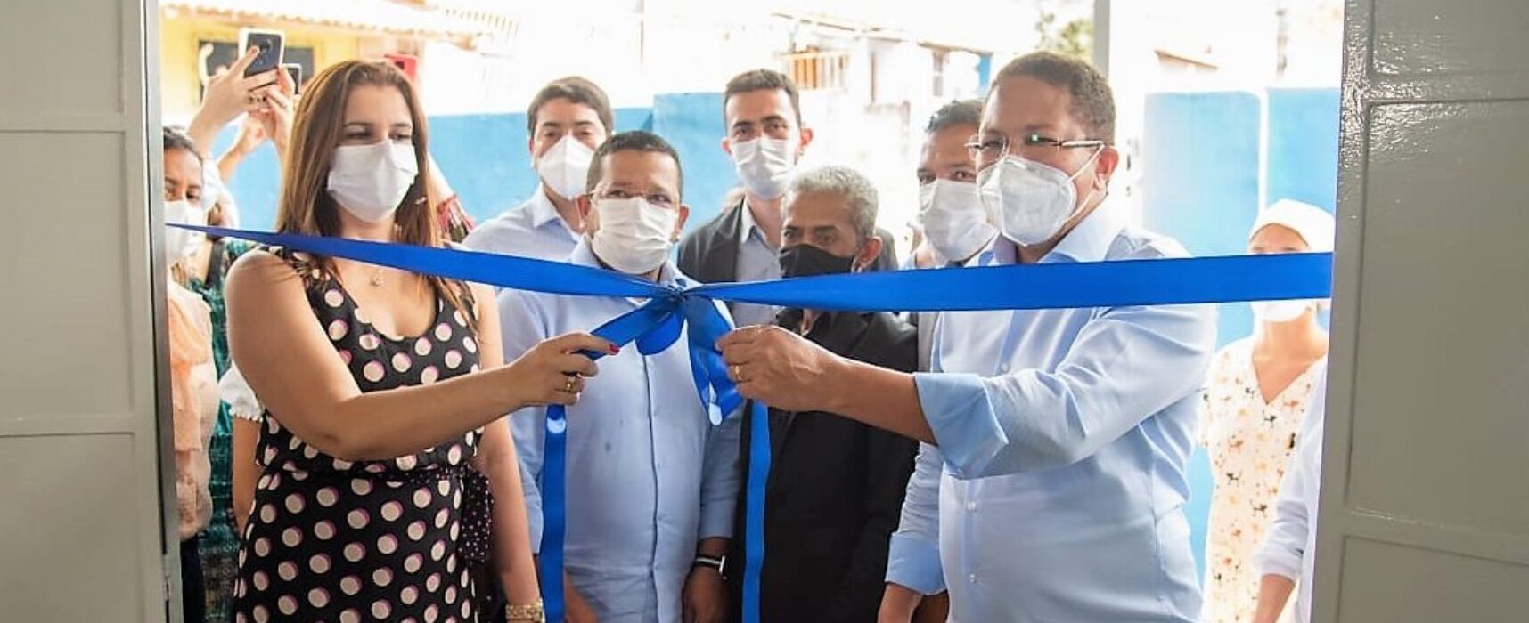 Prefeito Augusto Castro inaugura USF João Soares que passou por obras de requalificação