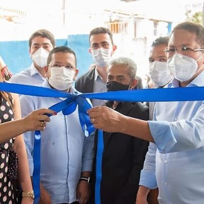 Prefeito Augusto Castro inaugura USF João Soares que passou por obras de requalificação