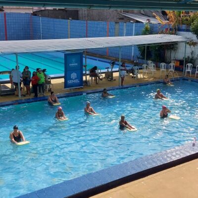 Prefeito Augusto Castro lança Projeto Aquático de Natação e Hidroginástica