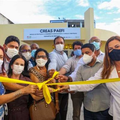 Prefeitura entrega prédio próprio do CREAS-PAEF construído para assistir pessoas vulneráveis