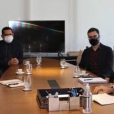 Representantes do Fecomércio se reune com o Secretário Bento Lima e Primeira-dama de Ilhéus, Soane Galvão