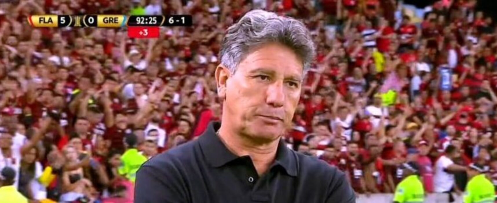 ROGÉRIO CENI CAI. Renato Gaúcho é o novo técnico do Flamengo