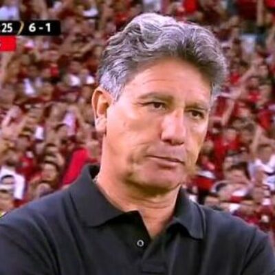 ROGÉRIO CENI CAI. Renato Gaúcho é o novo técnico do Flamengo