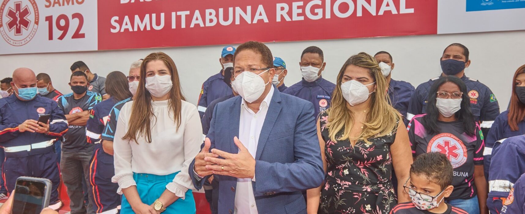 Augusto Castro anuncia novidades para o Samu-192 na inauguração da Base Descentralizada