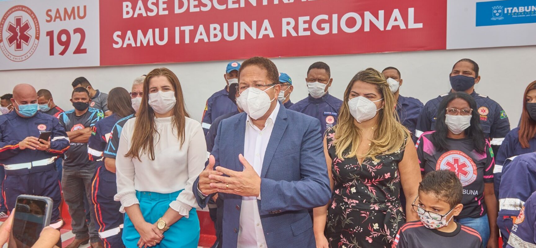 Augusto Castro anuncia novidades para o Samu-192 na inauguração da Base Descentralizada