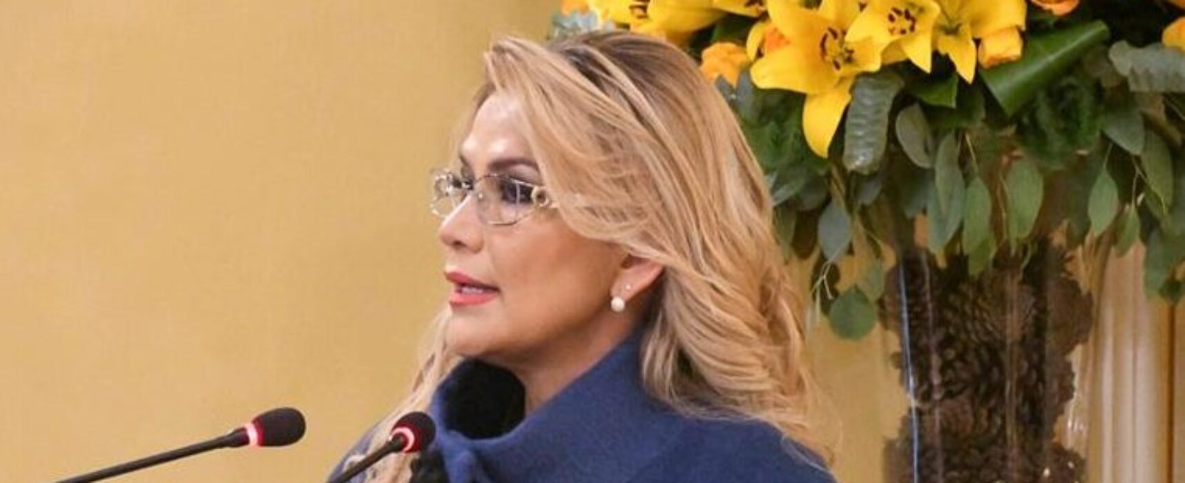 Ex-presidente da Bolívia, Jeanine Áñez, tem saúde estável após tentativa de suicídio