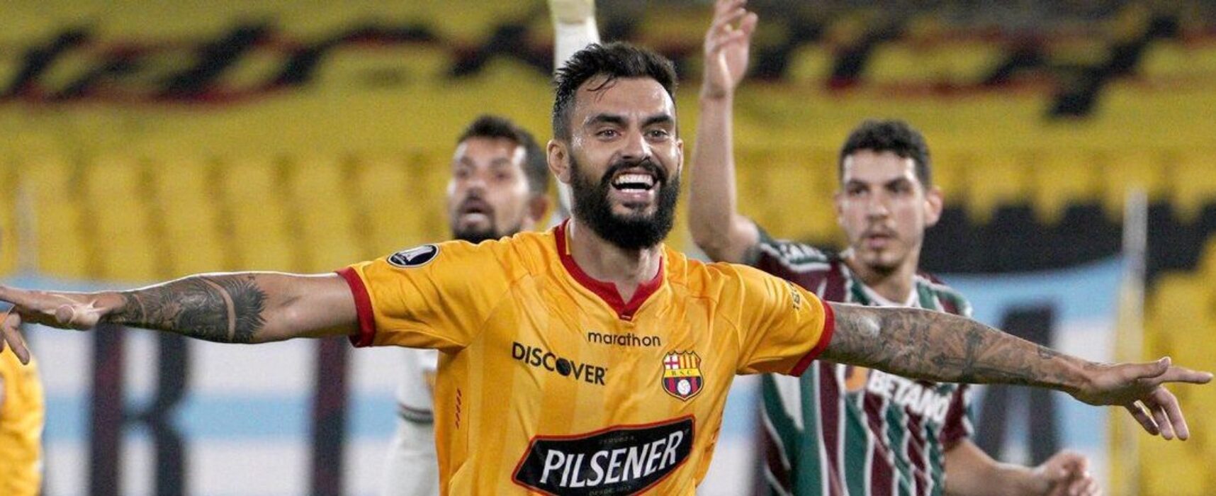 Fluminense empata em 1 a 1 com Barcelona e dá adeus à Libertadores
