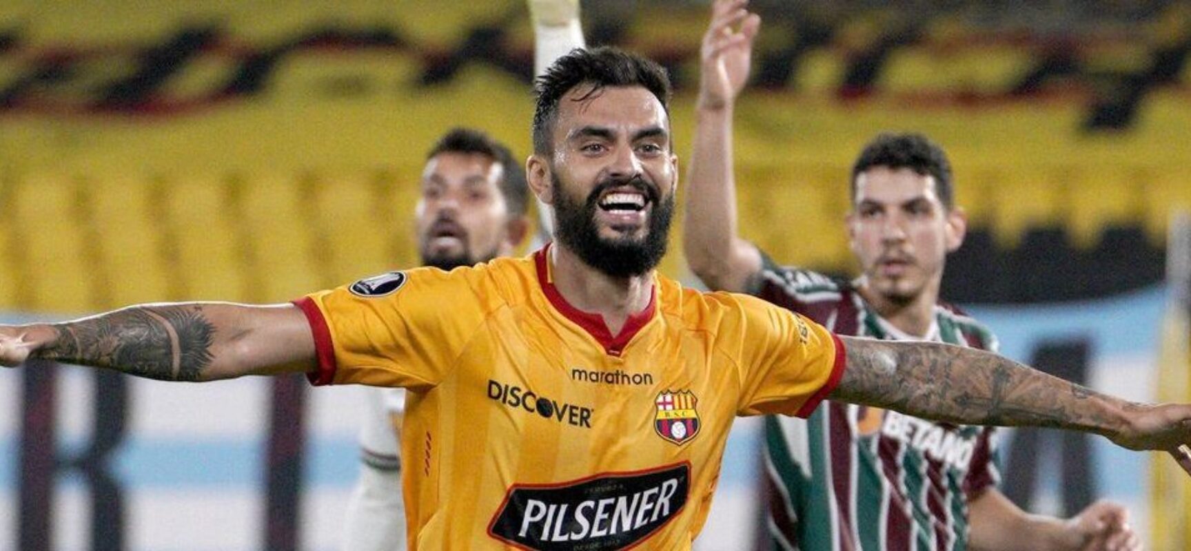 Fluminense empata em 1 a 1 com Barcelona e dá adeus à Libertadores