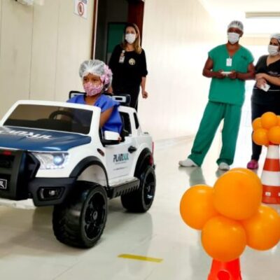 Hospital inova driblando tensão de pacientes pediátricos