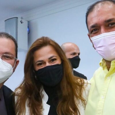 ILHÉUS: Marão e Soane prestigiam culto da Santa Ceia do Senhor da Assembleia de Deus