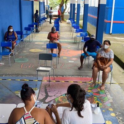 Itacaré realiza vacinação contra  Covid-19 para acima de 18 anos