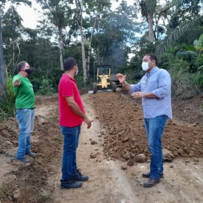 Prefeitura de Itabuna executa melhorias na estrada de acesso a Mutuns