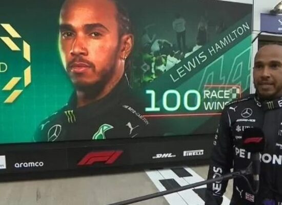 Hamilton escreve página inédita com 100ª vitória na Fórmula 1