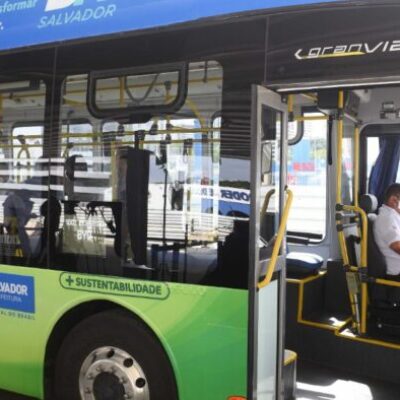 Ônibus elétricos passarão por testes em Salvador durante o mês de setembro