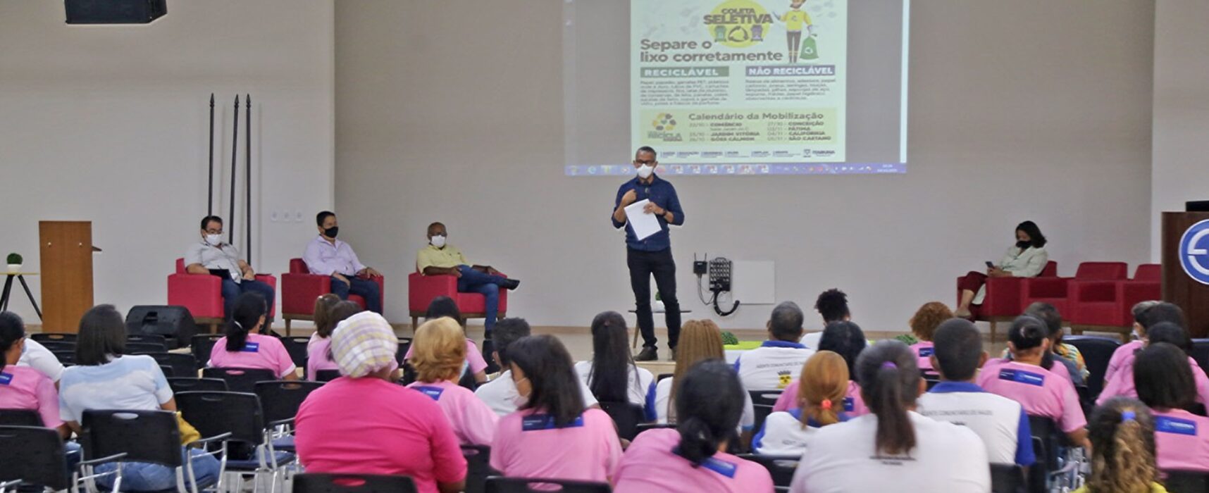 Agentes Comunitários de Saúde serão  multiplicadores do Projeto Recicla Itabuna