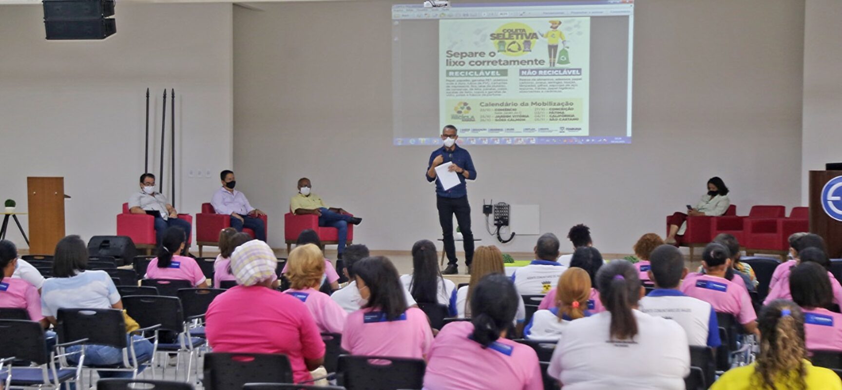 Agentes Comunitários de Saúde serão  multiplicadores do Projeto Recicla Itabuna