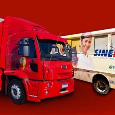 Cadastro de intermediação de emprego e diversas ações acontecem sábado com Caminhão das Profissões