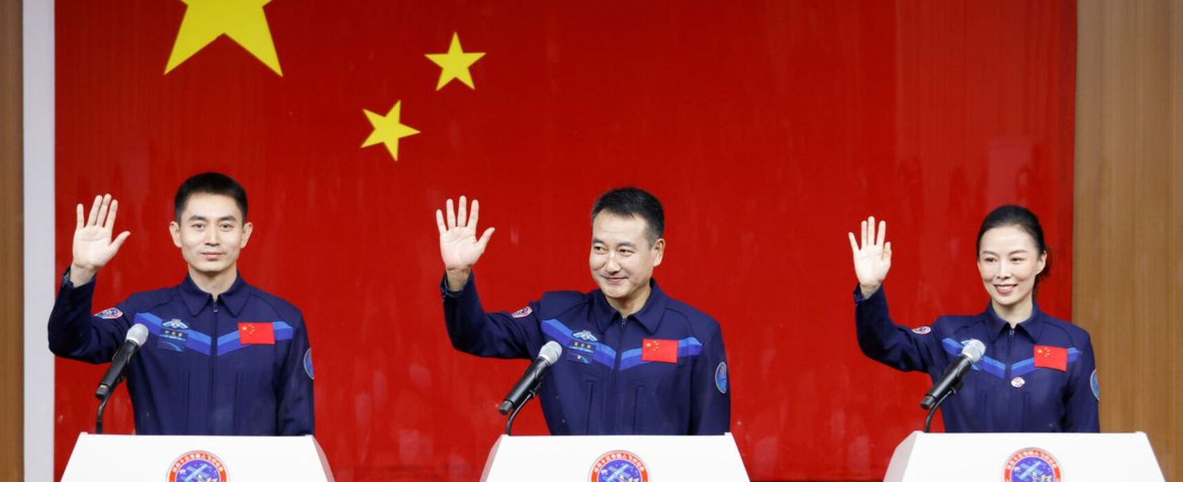 China enviará três astronautas a estação espacial no sábado
