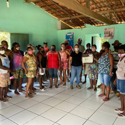 Comunidades quilombolas em Cachoeira recebem mais de R$ 1 mi em investimentos do Governo do Estado