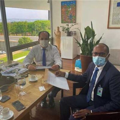 Em Brasília, vice-prefeito Bebeto Galvão pede celeridade de projeto para revitalização dos altos de Ilhéus