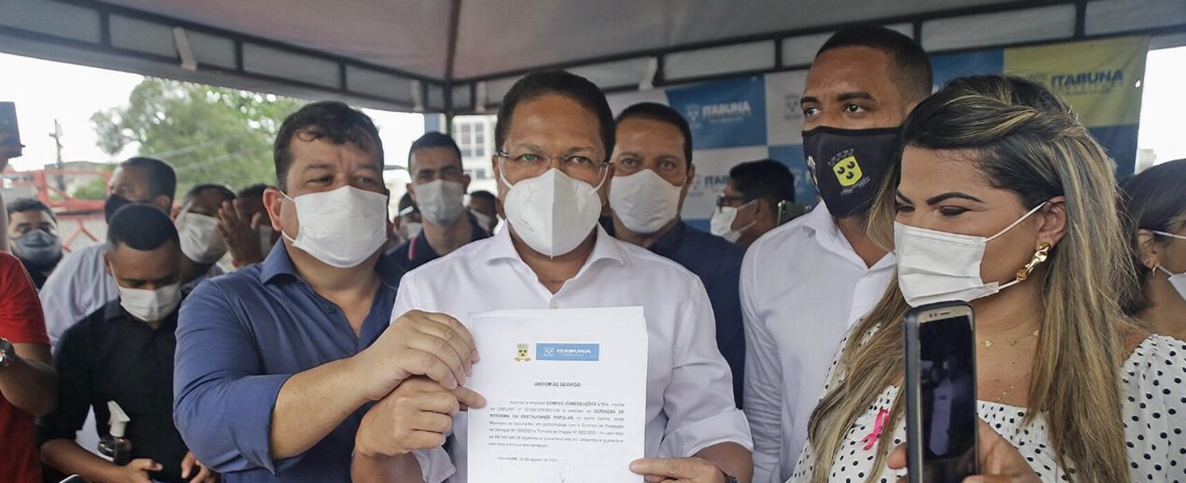 Prefeito Augusto Castro autoriza obras no Jardim do Ó que será entregue até o Natal