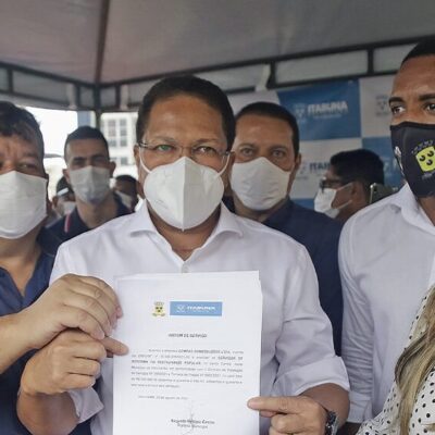 Prefeito Augusto Castro autoriza obras no Jardim do Ó que será entregue até o Natal