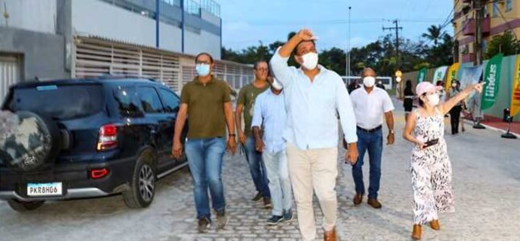 Prefeitura inaugura Obra de pavimentação da Rua das Oliveiras na Zona Sul