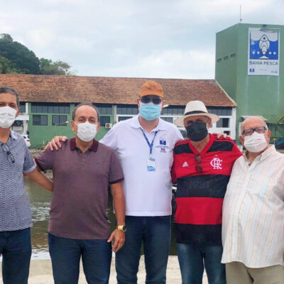 Presidente da Bahia Pesca visita unidade regional de Ilhéus