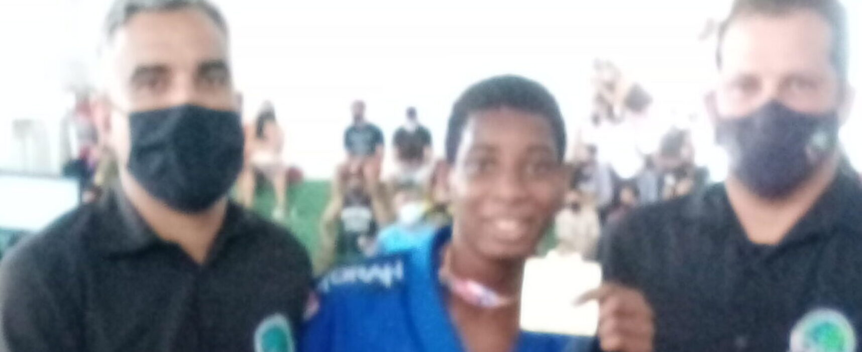 Rameses Cáridas é prata no azul absoluto  de  jiujitsu 