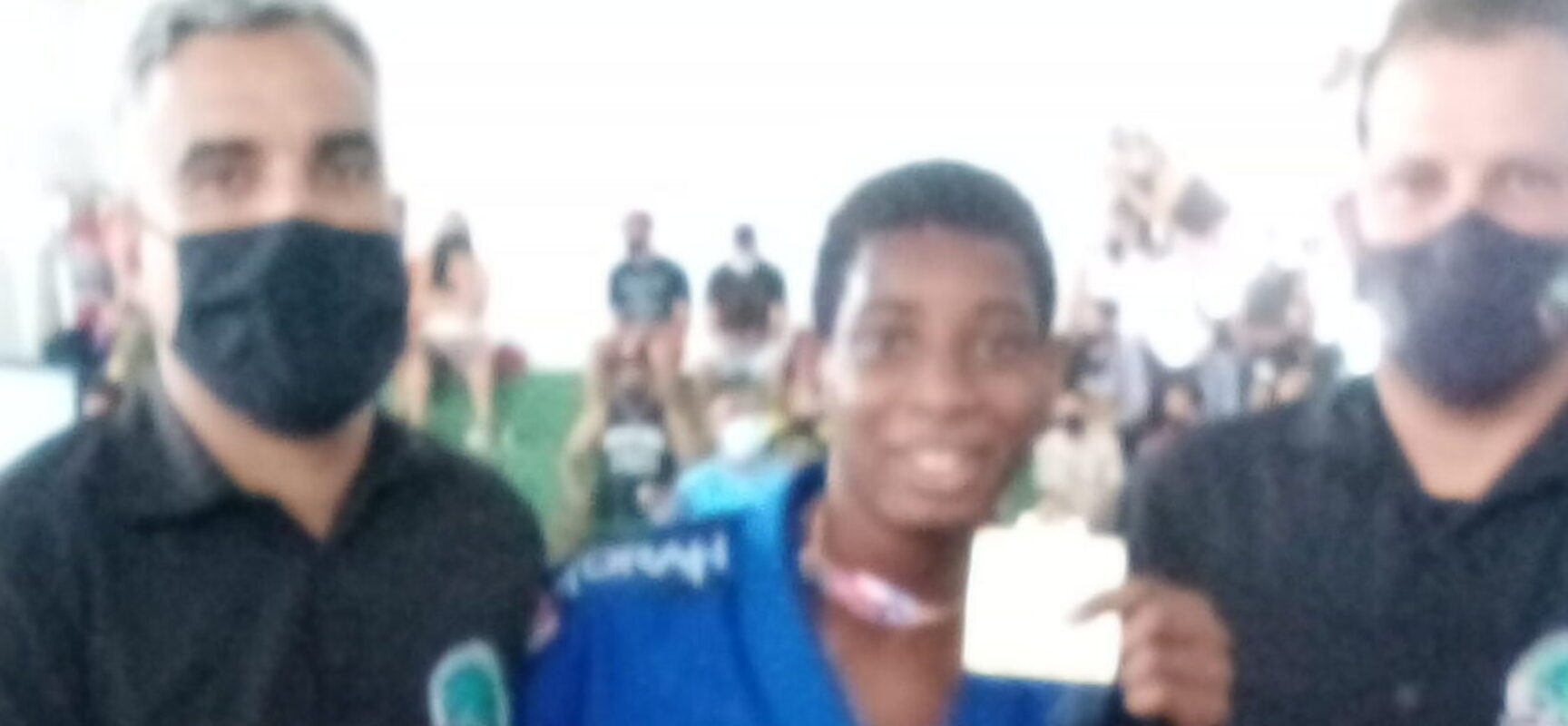 Rameses Cáridas é prata no azul absoluto  de  jiujitsu 
