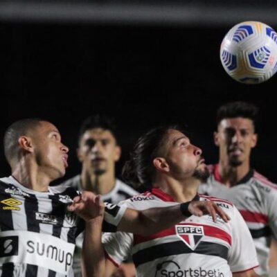 São Paulo e Santos empatam no Morumbi e seguem próximos do Z4