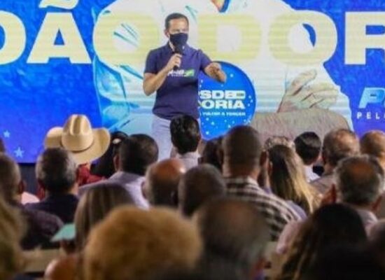 Em visita a Salvador, Doria afirma que o PSDB será a terceira via da eleição presidencial