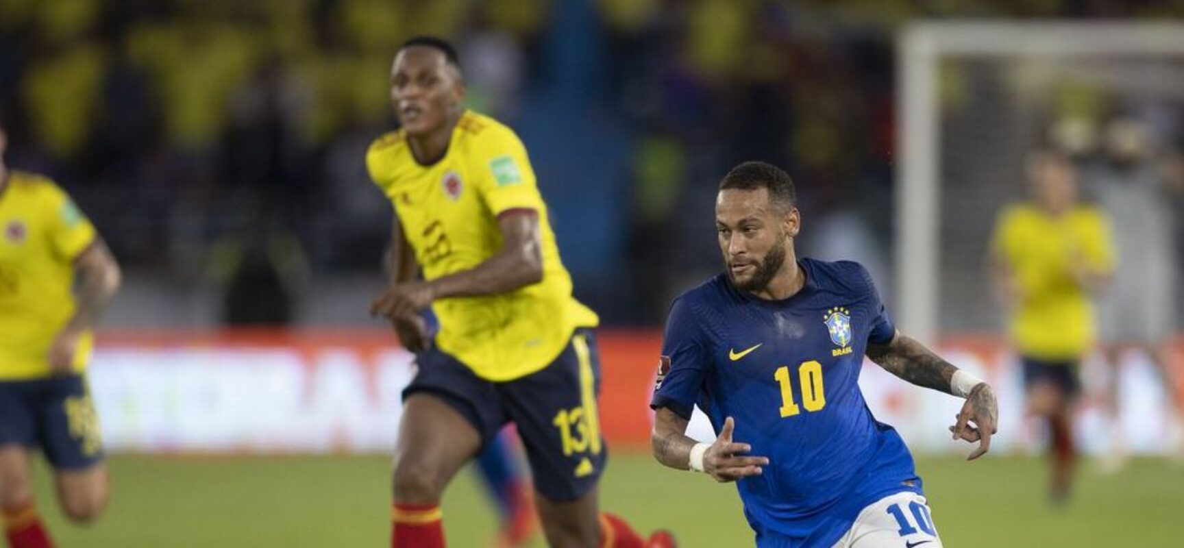 Por vaga antecipada na Copa, Brasil encara Colômbia nas Eliminatórias