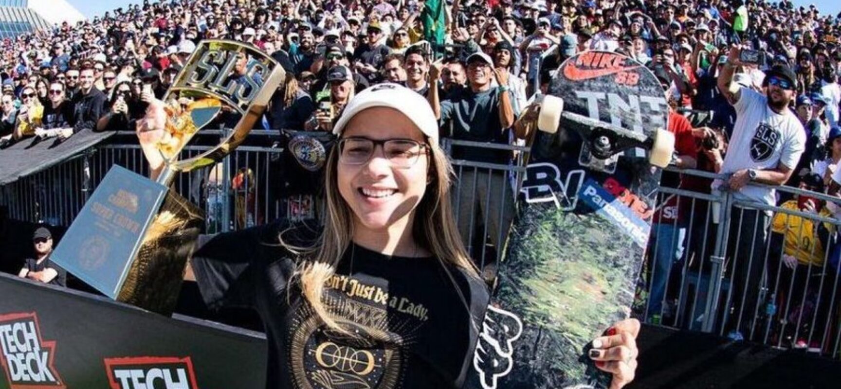 Skate street: Pâmela Rosa é bicampeã mundial em dobradinha brasileira