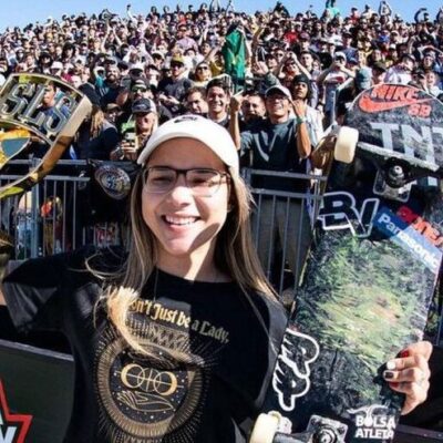 Skate street: Pâmela Rosa é bicampeã mundial em dobradinha brasileira