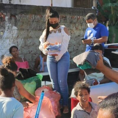 Alunos da Faculdade de Ilhéus fazem doações para famílias vítimas das chuvas na região
