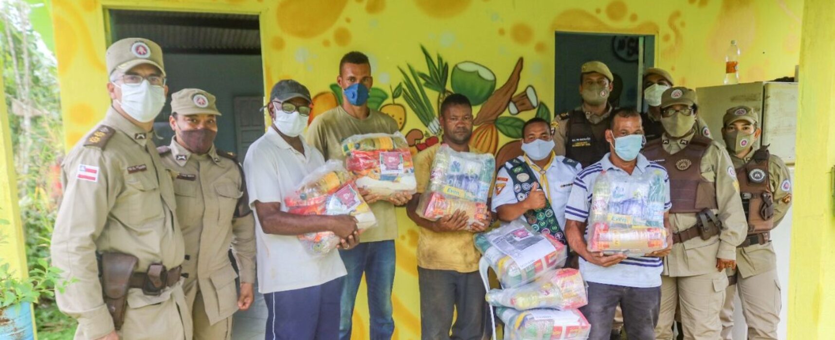 PM: CPRS distribui cestas básicas Campanha Forças Solidária 2